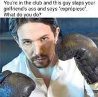 Free download Pablo Iglesias en el club [ Meme ] free photo or picture to be edited with GIMP online image editor